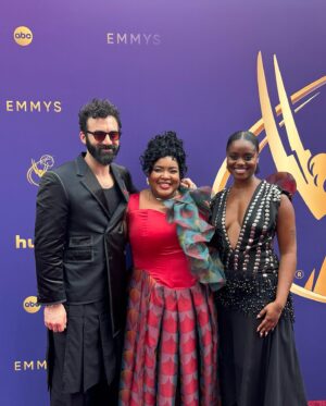 Dulcé Sloan Instagram - Photo Dump! My friends win Emmys! And @gildedagehbo is one of the BEST shows on Television! Stop playing with them. GEORGE RUSSEL IS THE BEST HUSBAND IS TELEVISION HISTORY! Currently manifesting being on this show. 🙏🏾