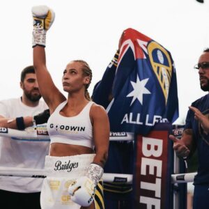 Ebanie Bridges Instagram - 3 years ago today I had my FIRST fight in Leeds, my beloved adopted city, was the most incredible experience I’d had at the time. Fighting at Headlingly Stadium infront of my fans. 
After this fight I was blessed to be able to fight in Leeds two more times and each time the atmosphere grew and got bigger and bigger my last fight in Leeds I fought infront of 17,000 fans at the Arena. Nothing will ever beat the feeling of walking out to my fans before a fight… (and winning of course 😅) 

Thank you to all my fans for the amazing experiences I’ve had with you. Can’t wait to make more 

💙💛💙💛💙💛💙💛 ALAW MOT