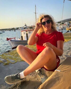 Elena Di Cioccio Instagram - Tramonto in Rosso .

( 📸 @sabrinaganzerofficial )
