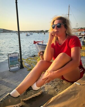 Elena Di Cioccio Instagram - Tramonto in Rosso .

( 📸 @sabrinaganzerofficial )