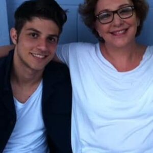 Eliana Guttman Instagram - #tbt dos tbts! Novela Rebeldes, Record,Chay e eu! Avó e Neto .