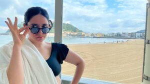 Elisa Zulueta Instagram - San Sebastián / aterrizaje
