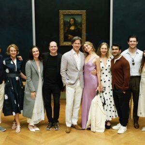 Emily V. Gordon Instagram - Had the absolute privilege of attending the Paris Olympics with the best group of people. 
The moment when the woman in last place finished out the 800m alone and the entire stadium cheered her on will stay with me forever. 
Also Steph Curry hitting every three on earth.
Thank you @wbd and Peter!!