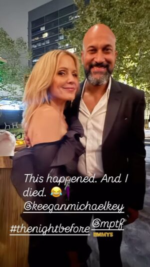 Emma Caulfield Ford Instagram - I fan-girled. 😂