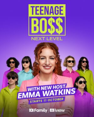 Emma Watkins Instagram - It’s on its way…..!!!!! #TeenageBoss : Next Level 💵