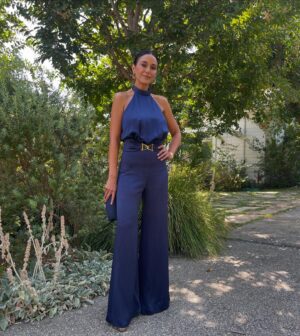 Emmanuelle Chriqui Instagram - Todays look for @thecreativecoalition’s 2024 Humanitarian Awards
So grateful to my incredible glam ❤️
Styled by @micahmarcus 
Hair by @josephchase 
Make up by @makeupbyorlando 

Jumpsuit- @silviatcherassi
Bag- @tylerellisofficial 
Shoes- @jimmychoo