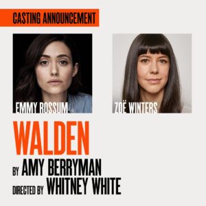 Emmy Rossum Instagram - 🌟Cast Announcement!🌟Emmy Rossum (@emmy) and Zoë Winters (@iamzoewinters) will star in Walden by Amy Berryman (@amyrberryman), directed by Whitney White (@yesimwhitneywhite.)

Don’t miss these two talents in a thrilling and engrossing new play that wrestles between the gravitational pulls of duty and desire. 

Performances begin October 16 at the Tony Kiser Theater. Tickets on sale now at 2st.com.