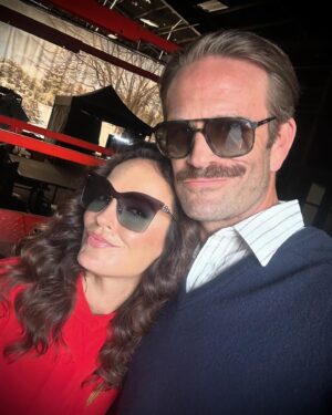 Erin Cahill Instagram - 💃🎄🕺 We’re Baaaack! 
Returning to ‘Deck the Halls on Cherry Lane’ exclusively on @hallmarkplus Dec 19 starring the amazingly talented @theerincahill and myself
. 
We appreciate all your love and support that led to this anticipated sequel 🙏❤️
.
Who doesn’t love the #80s ?!?
.
#hallmark
#hallmarkchannel 
#hallmarkplus 
#christmas 
#countdowntochristmas 
#cherrylane
#deckthehallsoncherrylane
@hallmarkchannel 
.
.
.
.
and special thank you to the wonderful @ferakristi & @stonemanagement for always hooking up the sick #shades We love you!
👊😎
@dolcegabbana 
@tiffanyandco 
@luxottica