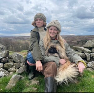 Erin Richards Instagram - Like me? Like @morfydd_clark? Like animals? Then you’ll love this selection of BTS shots from Starve Acre…. Out in UK cinemas now - go see!