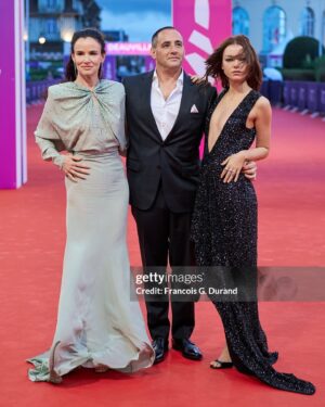 Esme Creed-Miles Instagram - Merci to @deauvilleus for the best night celebrating our movie The Thicket, in cinemas now.
The team at @giorgioarmani for this beautiful dress and @carolamonteleone for styling. ❤️