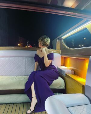Euridice Axén Instagram - About last night in #Venice ♥️ 
Thank you @tenderstoriesproductions and @drepubblicait 
for having me 

Styled by @valeriakmarchetti 
Dress @albertaferretti 
Shoes @santoniofficial 
Muah @lauracasato 
for @simonebelliagency 
Hair stylist @ariannascarano77 
Hai color and cut @bartorelli @simonebartorelli 

Press @upgradeartist  #venezia81 #labiennaledivenezia #venezia