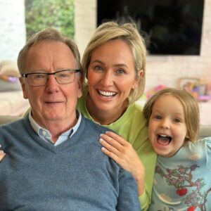 Fifi Box Instagram - Happy Fathers Day to the most wonderful loving Dad in the world 💖 We love you so much and will cherish these with you forever 🥰 (the girls and I made our family favourite roast lamb and chicken with a Jam Charlotte cake for dessert and my grandmas chocolate self saucing pudding 😋)