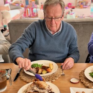 Fifi Box Instagram - Happy Fathers Day to the most wonderful loving Dad in the world 💖 We love you so much and will cherish these with you forever 🥰 (the girls and I made our family favourite roast lamb and chicken with a Jam Charlotte cake for dessert and my grandmas chocolate self saucing pudding 😋)