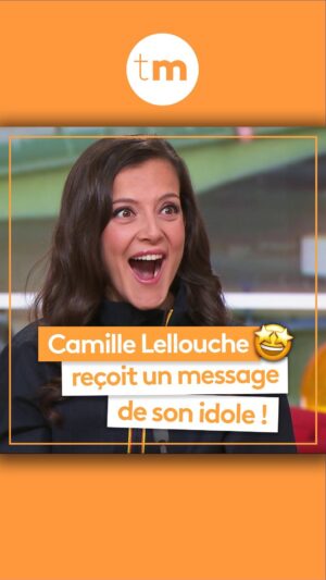 Flavie Flament Instagram - 🤩 « Je t’aaaaime ! C’est toute mon enfance, je suis trop contente ! » : le gros moment fan girl de Camille Lellouche quand on a retrouvé son idole de petite fille ! 

#telematin #tv #camillelellouche #idole #message #émotions #fangirl