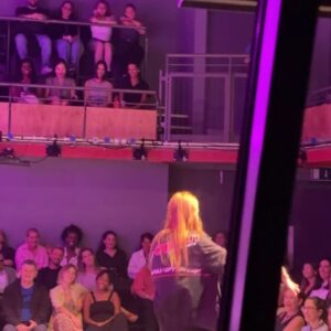Gabby Bryan Instagram - Sold out the first ever night of my first ever headlining tour in my favorite place in the world London England Europe!!!!!!!!!!! What the H?!!?! Y’all jokin’!?!!?

Thank you to all my girlies and boylies who came & also a 70 year old man named Chris who sat front row after seeing me on Facebook. Big kisses to @chrxstopher.hall & @stefdagz who joined me on this comically large stage and murderalina’d and to my angel @thejamesgilmore at @wizradio for producing and believing in my ass. 

🚨 NEXT TOUR STOPS: Albany NY, Hartford CT, Seattle WA, Portland OR. Get tickets in my bio 🚨