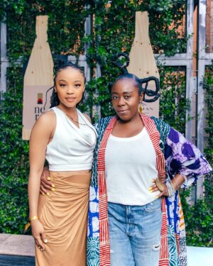 Gaosi Raditholo Instagram - @nerowineglobal launched it’s Rose ✨🥂✨ ! A beautiful moment to celebrate @mokoenalive & your Hard work! The event was immaculate! Launch 🚀- An Incredible success. The journey is incredibly inspiring, quality wine & quality life. Cheers to a grand moment and another massive milestone. 

Thank you for having me! ✨🌹🍃🌻✨💕✨