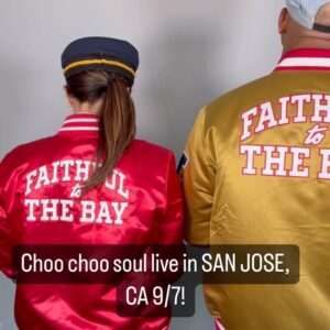 Genevieve Goings Instagram - 🚂🎶ALL ABOARD! #ChooChooSoul is reuniting for a great cause with @kristiyamaguchi 's @alwaysdream foundation at the Children's Discovery Museum in San Jose Saturday, September 7! 🎶2 shows! 🎶You're never too old for CHOO CHOO SOUL! #classic #bayarea #sanjose #familyfun @purplemuseum