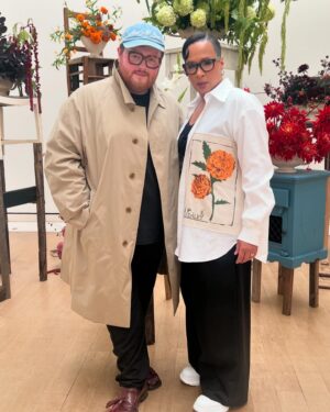 Golda Rosheuvel Instagram - I have been waiting for The first @ss_daley 
Womenswear collection for a long time and it didn’t disappoint!  Congratulations to you all. Big love for this designer and team. Thank you x
 
“No suffix, prefix or quotes”
SS25 Womenswear show in the @royalacademyarts
 
Wearing SS24
marigold set.

Hair @dionnesmithhair 
Makeup @kennethsohmakeup
