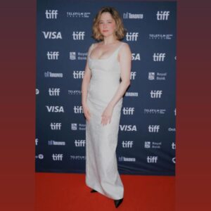 Haley Bennett Instagram - So happy to be back in TIFF 
TIFF is a very special place to us
It’s good to be in North America 
to screen #MSonoftheCentury, an epic piece of film making by visionary dir. Joe Wright 
TIFF audiences are so warm and 
their love for cinema is infectious 
Very much enjoyed sitting in these audiences 
and soaking up that love 
Until next time 💓