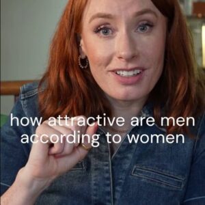 Hannah Fry Instagram - CAVEAT: this graph is based solely on first glance ratings. Once the men and women started actually interacting, the two curves were much more aligned. Really what I think this demonstrates is that the main factor of what women find 'attractive ' isn't necessarily appearance at all