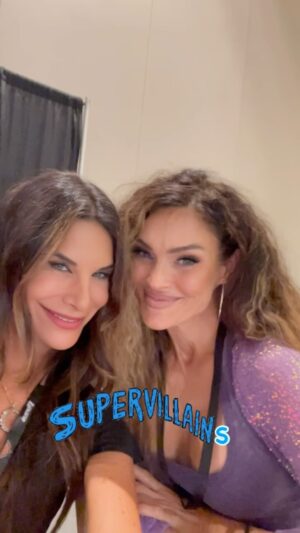 Hilary Shepard Instagram - Hello! We’re evil bitches! And don’t tell me who’s your FAVORITE cause I know it’s ME‼️😈😝👑 @officialpowermorphicon #ritarepulsa #divatox #trakeena #sinwon #badgirls #supervillians #evilqueens #powerrangers