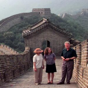 Hillary Clinton Instagram - Family trip to China, 1998. #tbt