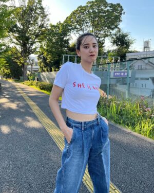 Hirona Yamazaki Instagram - SHE IS ART❤️❤️❤️