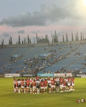 Hirona Yamazaki Instagram - 🇨🇦🇹🇴
風強くて写真撮れなかった🌬️
#CanadavsTonga
#pasificnationscup 
#Rugby
#今日の日本戦に行けた方いいな😳
#タメイフナ選手生で観れて嬉しかった😳
