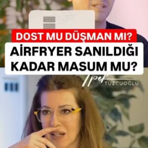 İpek Tuzcuoğlu Instagram - AİRFRYER TEHLİKELİ Mİ‼️YAPILAN YENİ ARAŞTIRMA NE?

👉🏻Devamı İpek Tuzcuoğlu YouTube kanalında... Link Bio’da...