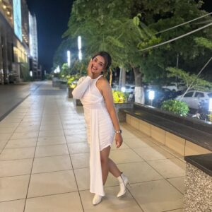 Isha Sharma Instagram - 🤍
•
•

Outfit 👗
@ikichic_official .
Style by - @styleitupwithraavi