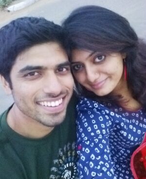Iswarya Prabakar Instagram - Happy Birthday to the man of my love, deep respect and inspiration 🎉🎉🎉🎉
@pranessh_kannappan_pk  you are more awesome than you know, smarter than you think and look younger than your age 😁 #HAPPY40 my LOVE !!!
Pics from now to all the way to 2014!
•
#stayhappy and #staygoofy as always!!
May god bless you with more love, health and happiness !!!
•
@artistsix thank you for the lovely tattoo design bro !! ❤️