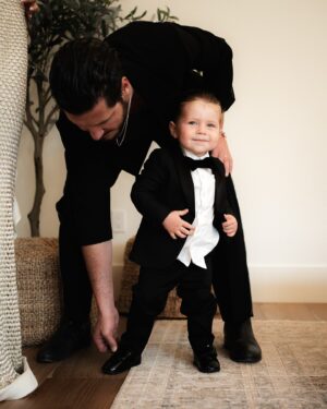 Jenna Johnson Instagram - Rome in a tuxedo >>>>>>

Thank you to the incredible @ryanfleming for capturing these for our family!!!