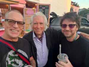 Jennifer Gimenez Instagram - Last night @timryandopeman and I had the best time at our dear friend’s @joeyfeldmanartist grand opening of his new art gallery. We are so proud of you Joey. We Love you. I got to say last night was so much fun seeing so many friends from 10, 20, 30  years ago. So much love, laughter, celebration and real talk from everyone. The vibes were so high, It was infectious. @annabdavid I love you and am so proud of you for all things. The Cody reunion was on point, like as if time stood still and it was 23 years ago. Oh that was one of the greatest times, years of my life. @seanjameshair decades of love, support, laughter, tears and honesty. I love you and @isaurocummins so much. @wesgeer our music, whisperer, our brother, we love you Wesy. We miss you already. @noahweiland2 omg you made our night seeing your beautiful face. I know you made Tim’s night. We love you so much. You are our family! @addictionrecoveryebulletin conversations with you are one of my favorite things in this world. We love you so much. I can’t express the love we have for all that were there last night.