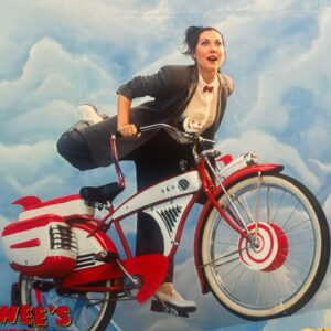 Jenny Lorenzo Instagram - Pee Wee Herman will forever remain one of my childhood heroes, and last night at @cinespia, my heart was overflowing with emotion as I paid tribute to the brilliant Paul Reubens. Thank you, Paul, for bringing boundless joy and laughter into our lives. You are deeply missed.

#peewee #peeweeherman #paulreubens