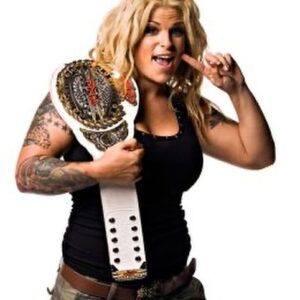Jessica Kresa Instagram - Damn 15yrs ago I finally earned my first @tnawrestling Knockout championship…. It was an honor representing The OG Knockouts… #TNA #ODB #Knockouts