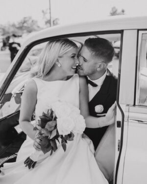Jessica Tyler Instagram - Still on cloud nine 🖤 We loved everything about this day!!! 🥹🥂 Thank you @michellelinaphoto for the beautiful photos 😚