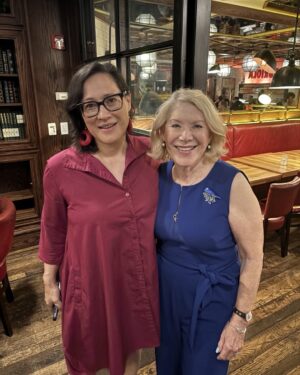 Jill Wine-Banks Instagram - I had an incredible meeting with @monicaeng, a great Axios reporter who’s related to my grade school neighbors and is writing a novel about that school and the fabulous House of Eng restaurant that my neighbors owned and I loved. Incredible coincidence and nostalgia! It was as magical and I know her book will be too! Besides all this, she worked at Chicago Trib with my cousin, @jonhilkevitch.