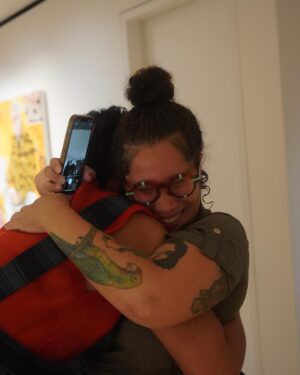 Jordan Casteel Instagram - 400 people in attendance and I might have hugged 95% of them lol

The opening of “Field of view” at @hillartfoundation was beyond anything I could have imagined. 10 years of paintings on the walls and 10  years of people I love in the room — a literal dream. ☁️ 💫

Huge thank you to the multitude of people who made this exhibition as magical as it is. This is a community through and through. @hillartfoundation @loh33 @caseykaplangallery @veronicalevitt @jenniferjaberhw @theearthwarrior @nyukid14 @damanibaker @chambersvintage @elizabethkarpevans @nillahippielove @batshevadress 

Fun fact: all of the flowers for the opening were picked from my garden in the HV and arranged with the help of @veronicalevitt 💞

On view through Nov 23
Open Tuesday–Saturday
11:00–5:00 PM

**most these photos are by my dear friend @waydemcintosh