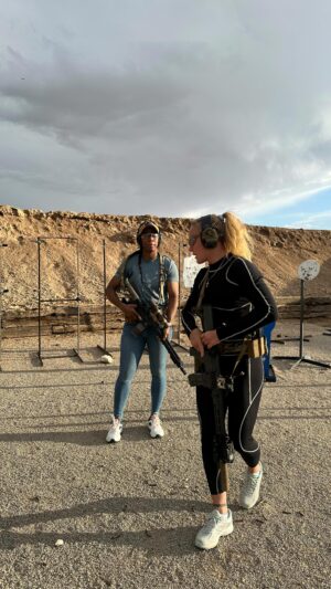 Joselyne Edwards Instagram - It was a fun day at @concordiadefense, thanks guys 🙂🔫

BULLET TEAM  #bullet