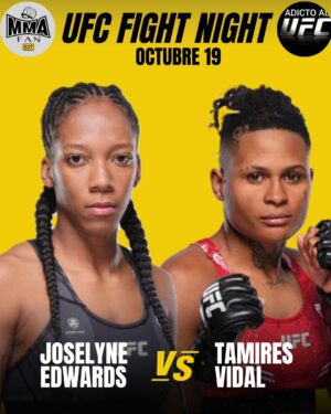 Joselyne Edwards Instagram - Regresa La Pantera Joselyne Edwards al octágono de UFC y enfrentará a Tamires Vidal el 19 de Octubre en el UFC Vegas 99!

Mucho éxito @joselyne_edwards 🇵🇦🇵🇦 

#ufc #ufcvegas99 #ufcfightnight #mma #ufcespañol #mmaespañol #mmafan507 #joselyneedwards #tamiresvidal #ufc306 #kickboxing #muaythai #jiujitsu #bjj #ufcnoticias #panama