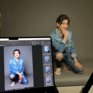 Juhi Babbar Instagram - 😉More coming up….

Hair : @dreamstudio_bypriyasingh
Shoot Director : @rky_boisterous
VC : @_the_sanaeya

( Photoshoot | BTS | Denim | Laptop | Wasabi | Stay Tuned | Juhi Babbar Soni )
#Photoshoot #DenimFit #Clicked #BTS #Trendy #Wasabi #ComingSoon #JuhiBabbarSoni