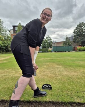 Julia Hamer-Bevis Instagram - Can't take her anywhere...... Iona Louise Cameron