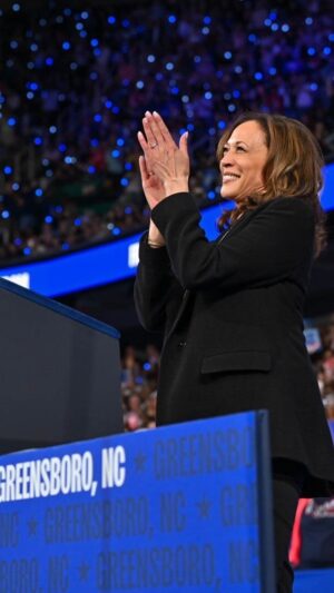 Kamala Harris Instagram - Thank you, North Carolina.