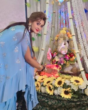 Kanchi Singh Instagram - 🙏🏻 Happy Ganesh Chaturthi 🙏🏻
.
.
#ganpati2024