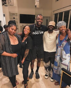 Karimah Westbrook Instagram - @oneelijahkelley x @davidbanner x @iambrittanyhall x @moriah_brown  x @directoralg x director @tangiebmoore = magic #BTS
