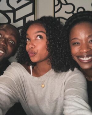 Karimah Westbrook Instagram - @oneelijahkelley x @davidbanner x @iambrittanyhall x @moriah_brown  x @directoralg x director @tangiebmoore = magic #BTS
