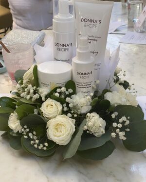 Karimah Westbrook Instagram - You guys don’t understand how excited I was to meet @iamtabithabrown. I attended her luncheon, celebrating the new additions added to her @donnasrecipe hair care line and it was a real treat. Donna was out, looking gorgeous and moisturized, and the vibe reflected Tabitha’s beautiful spirit 100 percent. Looking forward to trying everything. She’s got edge control, y,all! I do use Donna Recipes’ sweet potato shampoo and conditioner and it leaves my hair soft. I have 4c hair and it feels thicker overall. Check it out. Oh and Mrs. Tab, I finally have a name for my hair. It's in the final slide.😁 Thanks again! Xo