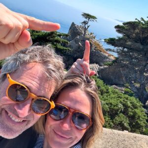 Katie Aselton Instagram - carmel with my guy, in 10 slides.