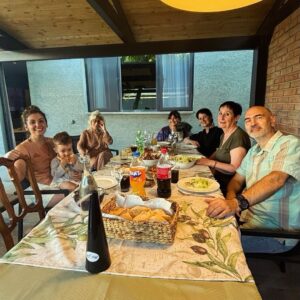 Katie Melua Instagram - I’ve sat at countless Georgian Supra tables.

Guests arrive to a feast where every inch of the table is covered in food. There is a toast master and toasts are made for every person at the table, as well as absent loved ones. 

I often wonder about how the younger generation will carry it on?

At first all that food might seem too extravagant, but what’s cool about those dishes is that they can last, after a supra we usually dine on that food for days. 

The supra can also be relaxed and informal, with people coming and going.

I love that the tradition hasn’t changed much from my grandparents to my parents’ generation. 

What traditions do you cherish from your home and how do you see them evolving?