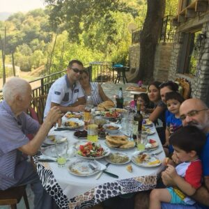 Katie Melua Instagram - I’ve sat at countless Georgian Supra tables.

Guests arrive to a feast where every inch of the table is covered in food. There is a toast master and toasts are made for every person at the table, as well as absent loved ones. 

I often wonder about how the younger generation will carry it on?

At first all that food might seem too extravagant, but what’s cool about those dishes is that they can last, after a supra we usually dine on that food for days. 

The supra can also be relaxed and informal, with people coming and going.

I love that the tradition hasn’t changed much from my grandparents to my parents’ generation. 

What traditions do you cherish from your home and how do you see them evolving?